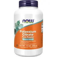 NOW,NOW Foods,NOW,NOW Foods Potassium Citrate Pure Powder - 340 g