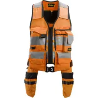 Snickers Workwear Allroundwork 4230 Gereedschapsvest Reflecterend Klasse 1 High-visibility | Maat: XXL