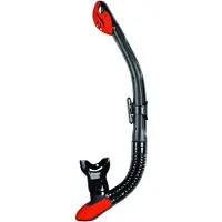 Mares Ergo Dry Diving Snorkel Rood,Zwart