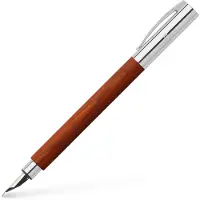 Faber-Castell Ambition perenhouten vulpen Schrijftype: M
