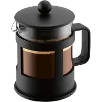 Bodum KENYA french press koffiezetter - 0,5 L, zwart, 4 kopjes