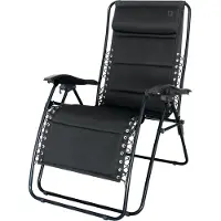 Eurotrail Relax stoel Tarente - 3D mesh - Zwart
