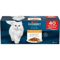 Gourmet perle mini filets in saus multipack kattenvoer 40x85 gr