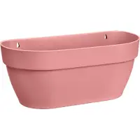 Elho Vibia Campana Wall Basket 35 - Wand Bloempot voor Buiten - Poederroze