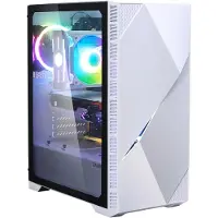 Peta AMD Ryzen 5 7600X3D Game PC/ Streaming computer - Nvidia GeForce RTX 5070 12GB – 64GB RAM – 4.0TB M.2 SSD – Win11 Pro - Iceberg