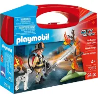 Playmobil City Action Fire Rescue draagtas (70310, Playmobil Stad Actie)