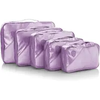Heys Kofferorganizer Metallic Packing Cube Heys x Joachim Llambi bagagecube pakcube kledingtas (set, 5-delig, Pakket tas set)