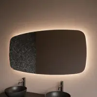 Boss & Wessing Badkamerspiegel bws torea 140x74 cm horizontaal led