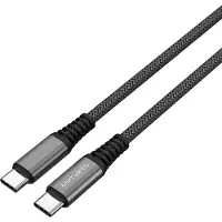 4smarts Mobiele telefoon, Laptop Kabel [1x USB-C - 1x USB-C] 1.5 m