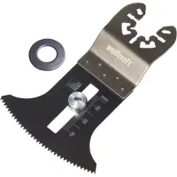 Wolfcraft Insteekzaagblad | Met diepteaanslag "PRO" | HCS | Universele centreerhals | 1 stuk - 3838000