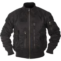 Mil-Tec US Tactical Aviator, stoffen jas ,zwart ,S