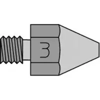 Weller DS 113HM Soldeer zuigmond Heteluchtmondstuk Grootte soldeerpunt 1.2 mm Lengte soldeerpunt: 18 mm Inhoud: 1 stuk(s)