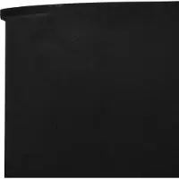 vidaXL Windscherm 9-panelen 1200x160 cm stof zwart