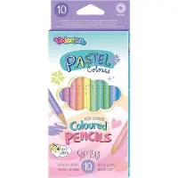 Patio Pastel Kleurpotloden Rond 10 Stuks