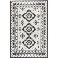 Elle Decoration Dubbelzijdig Buitenkleed Elle - Zwart 200 x 290 cm