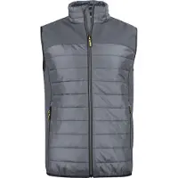 Printer Expedition Bodywarmer Heren Staalgrijs maat 4XL heren