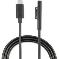 4smarts USB-kabel Geschikt voor Microsoft Surface Type C 1m, Zwart