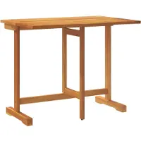 vidaXL Balkontafel inklapbaar 90x60x72 cm massief acaciahout