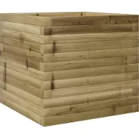 vidaXL Plantenbak 50x50x45,5 cm geïmpregneerd grenenhout