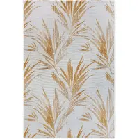 Home Collection Vloerkleed Teppich Leonie Rechthoekig - Crème/Goud 160
