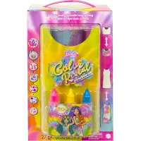 Barbie Color Reveal Tie-dye Fashion Set Veelkleurig