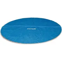 Intex Solar Pool Cover Blauw For Easy Set/Metal Frame Pools