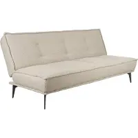 Housecraft living Slaapbank Basdo | polyester beige 90x84x184 cm zitbanken | NADUVI