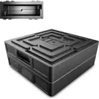 Hendi SALTO thermische cateringcontainer voor het vervoeren van voedsel, binnenmaten 35x35x8 cm, 9 liter