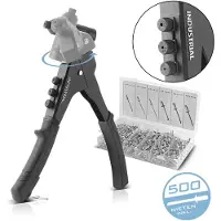 Stahlwerk Popnageltangen set NZ-280 ST 360° popnageltang | eenhandige