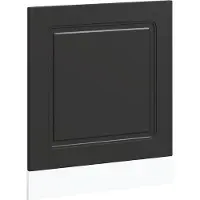 vidaXL Vaatwaspaneel Kalmar 60x1,5x57 cm bewerkt hout zwart