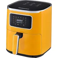 Big Buy Cooking Heinrich HFR 8216 heteluchtfriteuse, 5 liter, 1450 watt, geel