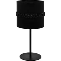 Eglo Zwarte Schemerlamp Paraguaio Ø 18cm