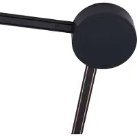 QAZQA Railsysteem met 6 spots en 2 hanglampen zwart 1-fase - Magnetic Eggy