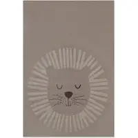 Home Collection Vloerkleed Happy Lion Rechthoekig - Beige, creme Title