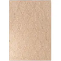 NORTHRUGS Vloerkleed Liora Rechthoekig - Jute/Wit 160 x 230 cm
