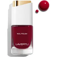 Lavertu Nagellak Nature – 37 Messira Red - Langhoudende Vegan Nagellak met Natuurlijke Glans – Sneldrogend & Verzorgend – 10 ml