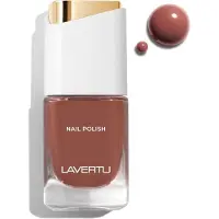 Lavertu Nagellak Nature – 33 Sutter's Brown - Langhoudende Vegan Nagellak met Natuurlijke Glans – Sneldrogend & Verzorgend – 10 ml