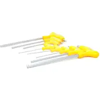 Topex - T-Type Inbussleutels - 2-10 mm - Set van 8 stuks - Ergonomische Handgreep