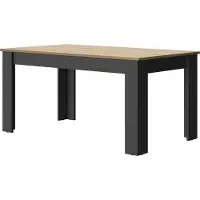 CALICOSY - Uitschuifbare rechthoekige eettafel Manchester - Franse fabricage