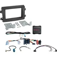 ACV Kit 2 DIN compatibel met Fiat Ducato 11/2021-2024 ISO/Mini ISO SWC/Antenne