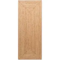 Home Collection Handgeweven Jute Vloerkleed Juno - Bruin 80 x 200 cm