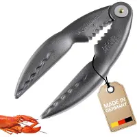 Westmark Lobster Cracker met Pincet Cracky Special Black Edition – Innovatieve kreeftentang voor kreeft, krab en zeevruchten – antraciet