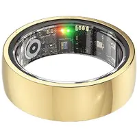 INF Smart Ring R1000 – Slaapmonitor, Bluetooth 5.0, Bloedzuurstofmonitor Gold 8
