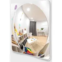 TickiT Reusachtig Acryl Spiegelpaneel Met Enkele Koepel - 780 mm