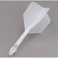 Cuesoul - ROST T19 Integrated Dart Flights - Big Wing - Clear