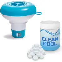 Intex Drijvende chemische dispenser + 0,5 kg multifunctionele tabletten
