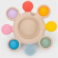 TickiT SiliSoft Pop Bijtring (Regenboog)