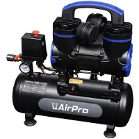 DeTec. Olievrije luchtcompressor 8 liter – Stilstaande compressor van 1,2 pk, onderhoudsvrij en compact