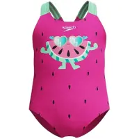 Speedo Digital Printed Badpak Meisjes 104