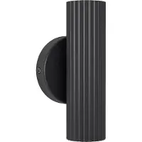Eglo Portillo Wandlamp - GU10 - 20 cm - Zwart